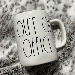 Rae Dunn By Magenta “OUT OF OFFICE"  Ceramic Coffee Mug